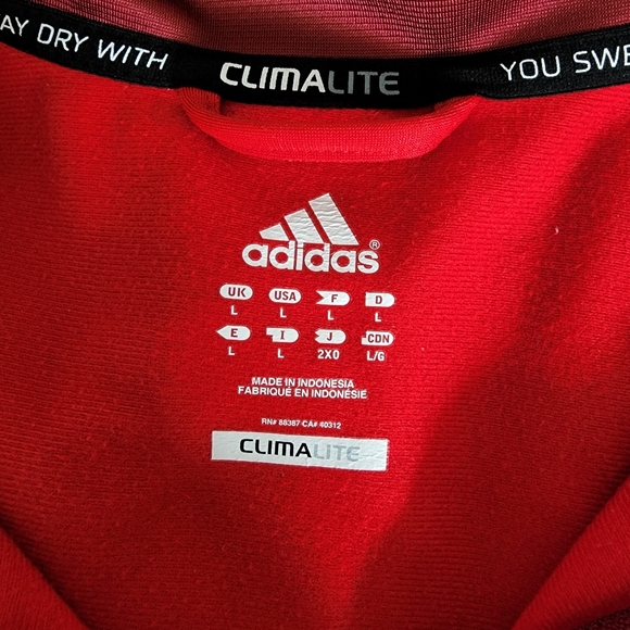 ADIDAS- Men's L Climalite Track Jacket *NEVER WORN* - Picture 4 of 4